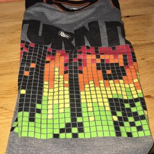 Boys “Turn it Up” pajamas set, size S